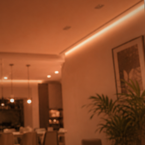 Revestimento Espelhado Bronze 5mm 3 m² · Fibra de Carbono de Bambu com Efeito Metálico