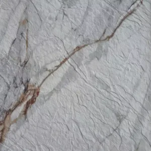 Revestimento de pedra natural flexível Athene Branco Marmorizado - 3mm de espessura - 120x60cm