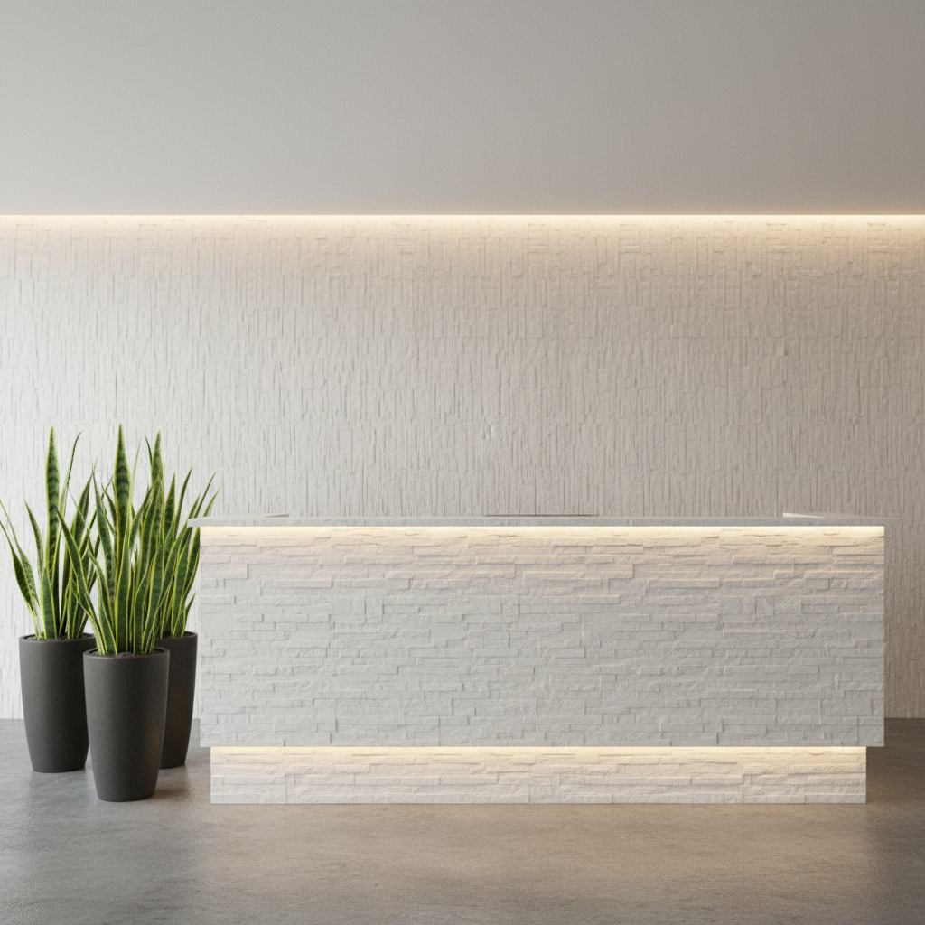 Detalhe do revestimento Couchervel